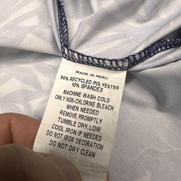 Greyson Polo Shirt Mens XXL Purple Floral Butterfly Port Marnock Golf Club - Picture 7 of 9